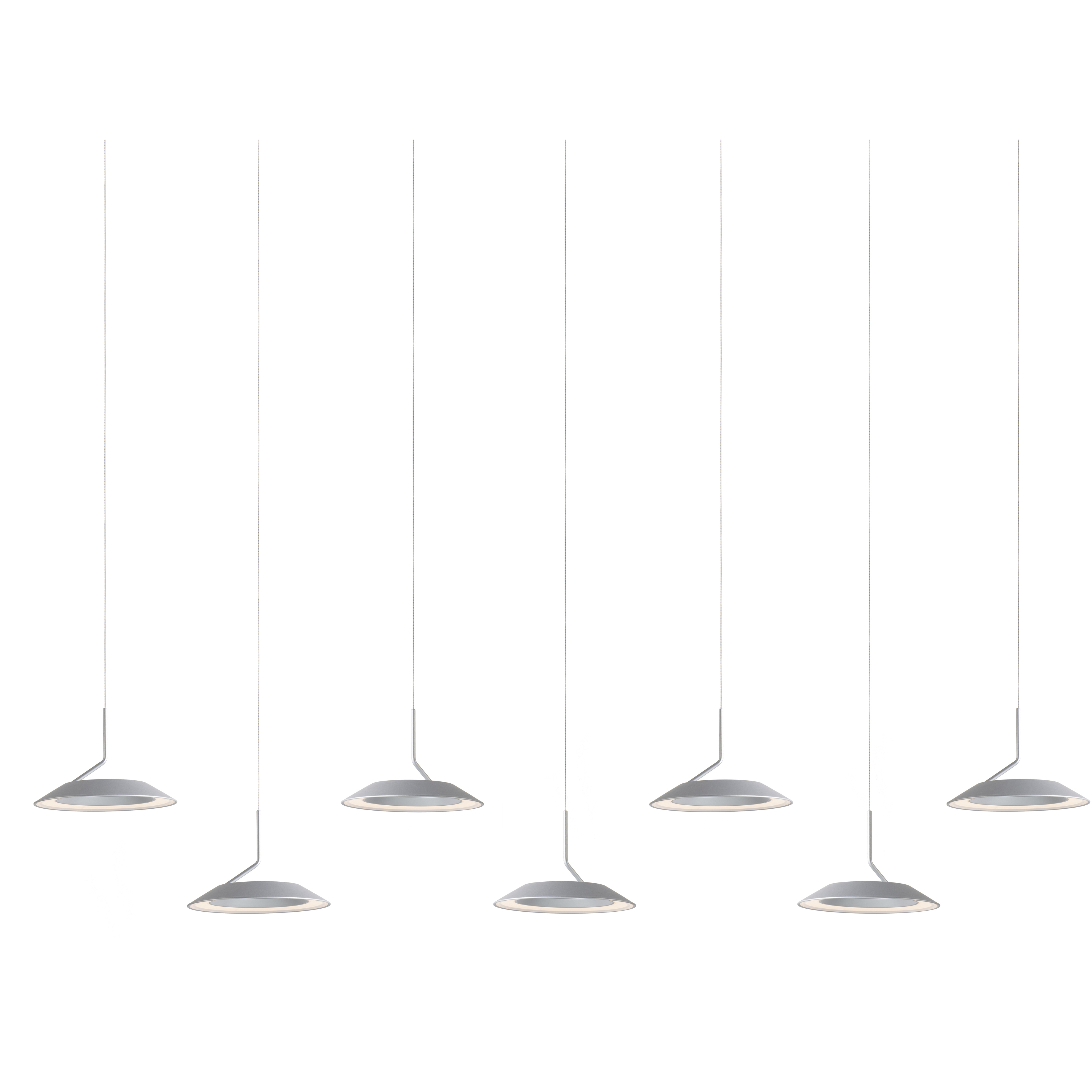 Royyo LED 6.5 inch Silver Pendant Ceiling Light